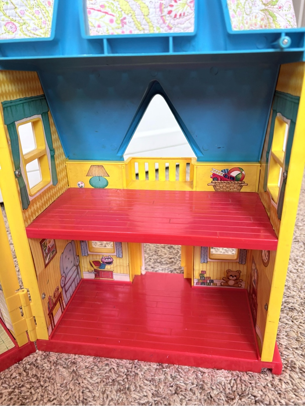 Vintage Illco Sesame Street Nursery Playhouse Set 1990s - Picture 13 of 13